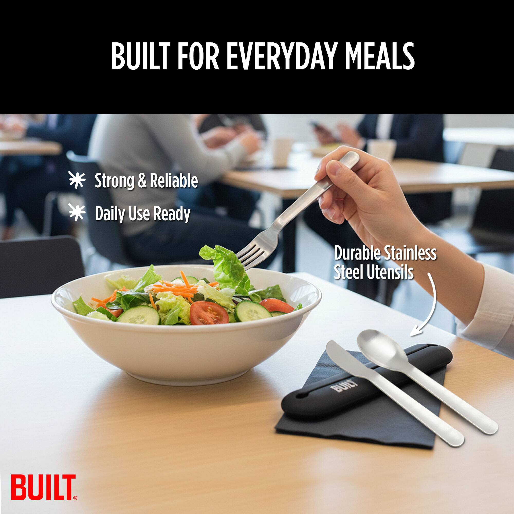 BUILT FOR EVERYDAY MEALS

Strong & Reliable
Daily Use Ready

Durable Stainless Steel Utensils

BUILT