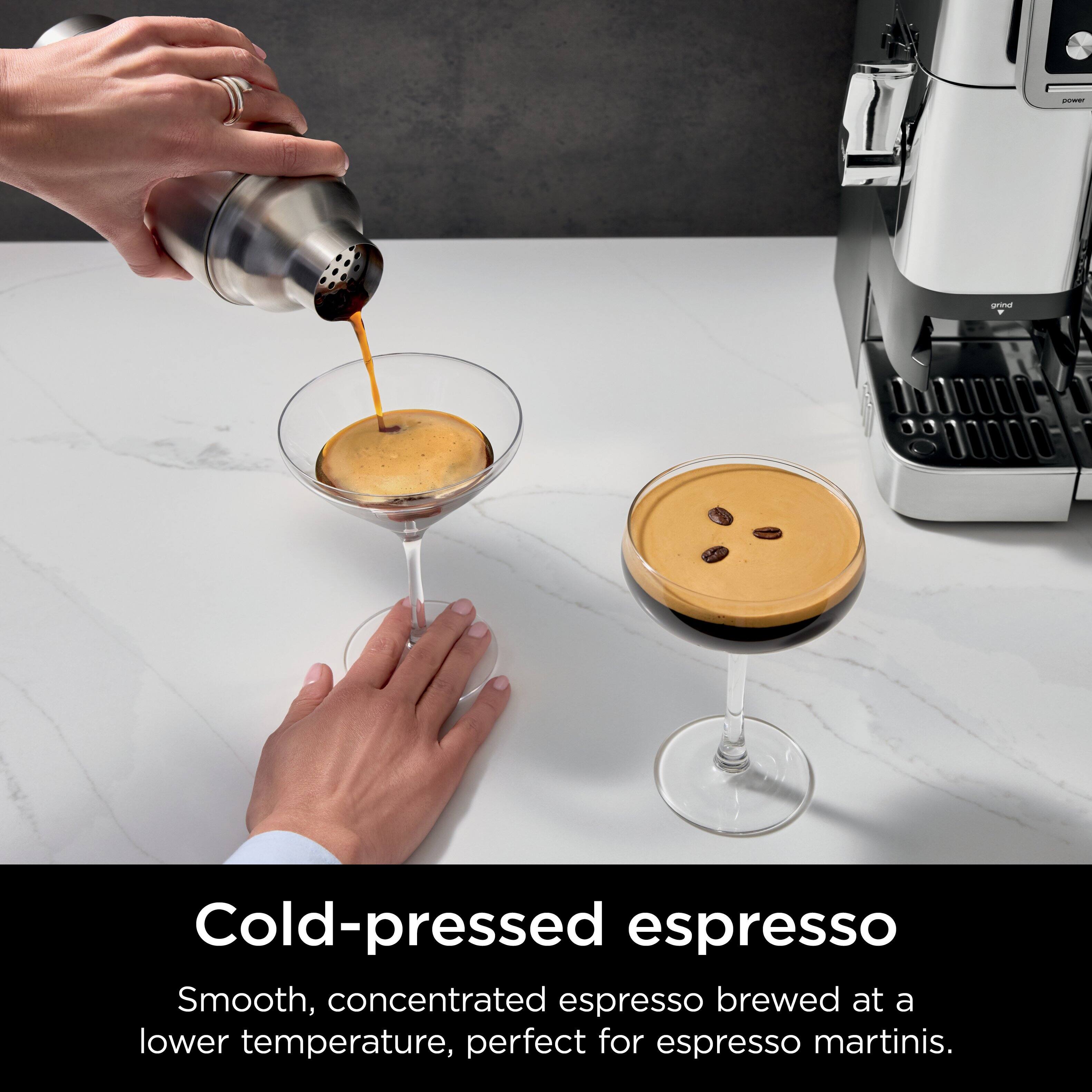 Cold-pressed espresso

Smooth, concentrated espresso brewed at a lower temperature, perfect for espresso martinis.