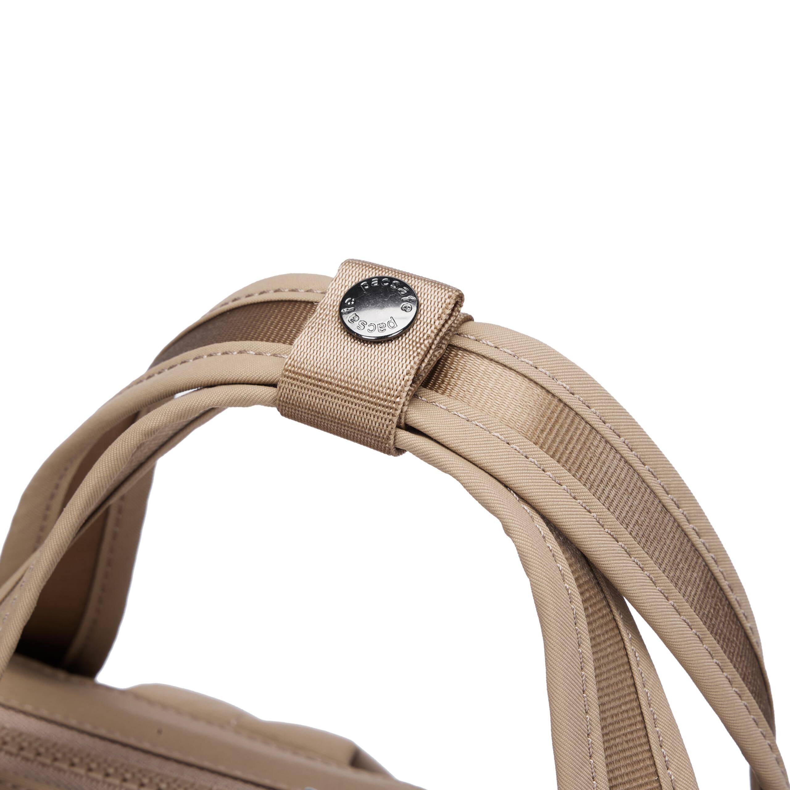 Alt View 5. Pacsafe - Citysafe CX Anti Theft 17L backpack - Taupe.