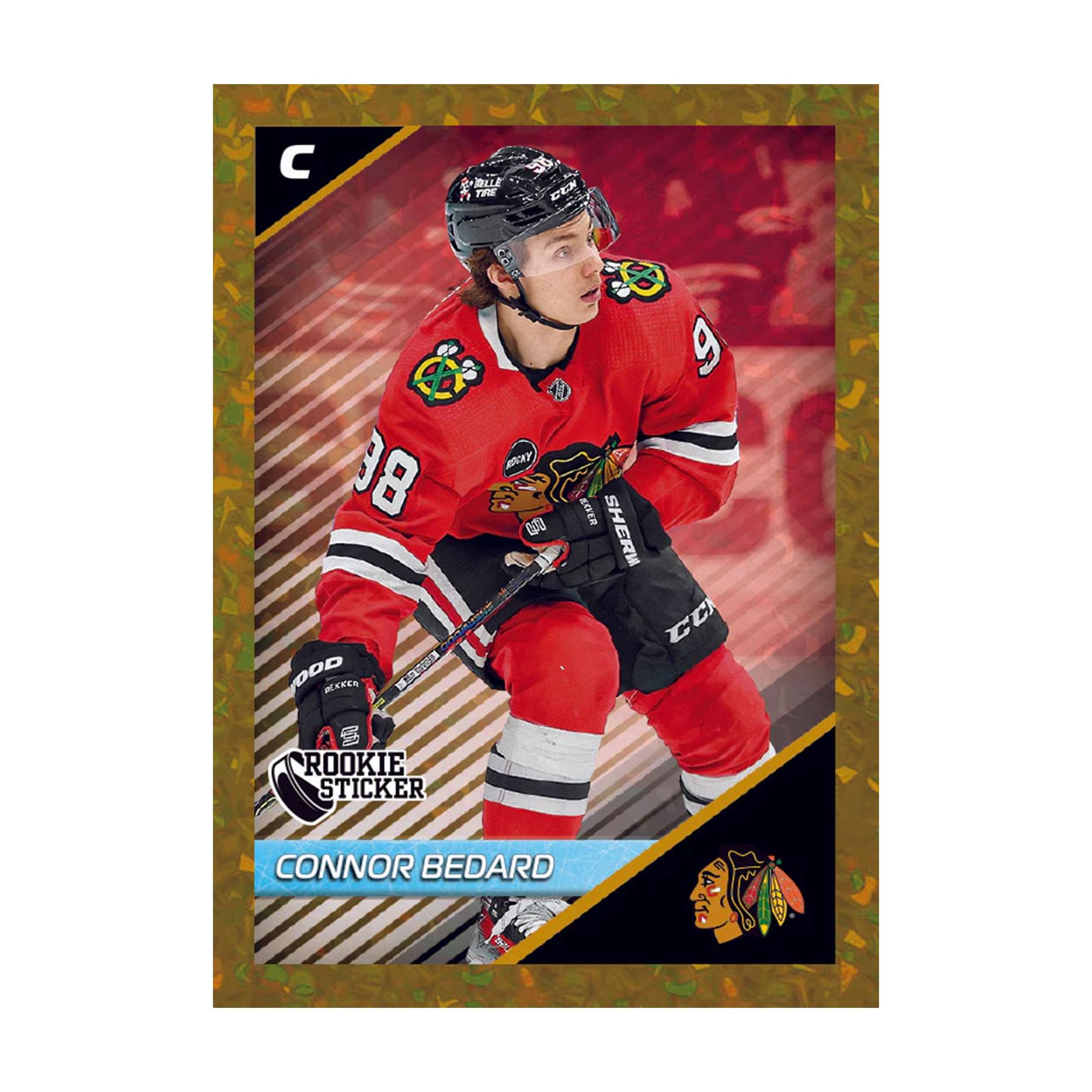 C

98

ROOKIE STICKER

CONNOR BEDARD