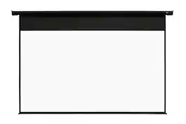 Elite Screens - Spectrum 100" Motorized Ceiling/Wall Projector Screen - White