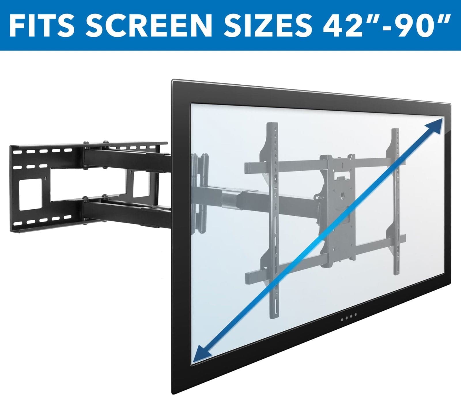 FITS SCREEN SIZES 42"-90"