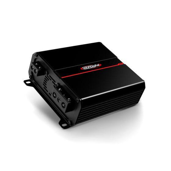 Angle. SounDigital - SounDigital XP 1600.1 2 Ohm Monoblock 1600 watt RMS at 2 Ohm Amplifier - Black.