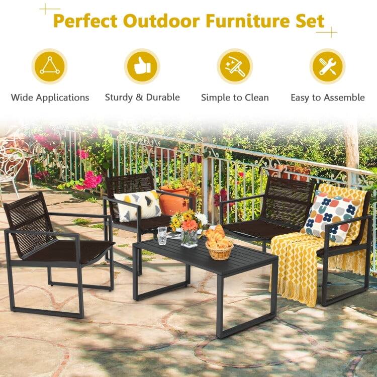 Perfect Outdoor Furniture Set

- Wide Applications
- Sturdy & Durable
- Simple to Clean
- Easy to Assemble