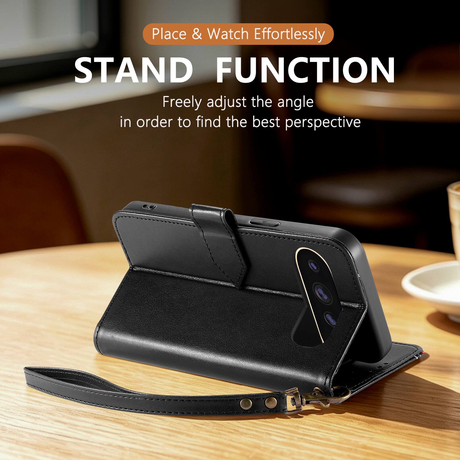 Place & Watch Effortlessly

STAND FUNCTION

Freely adjust the angle in order to find the best perspective