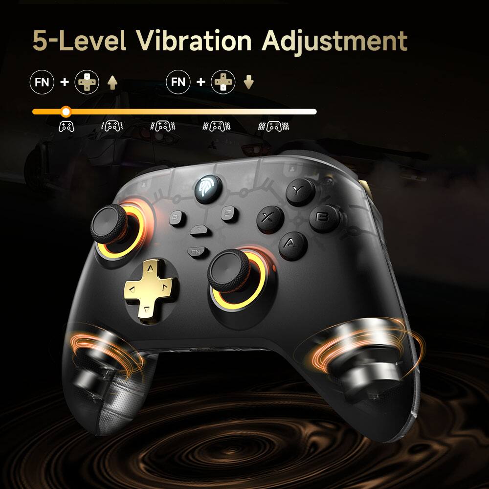 5-Level Vibration Adjustment

FN + ▲  
FN + ▼