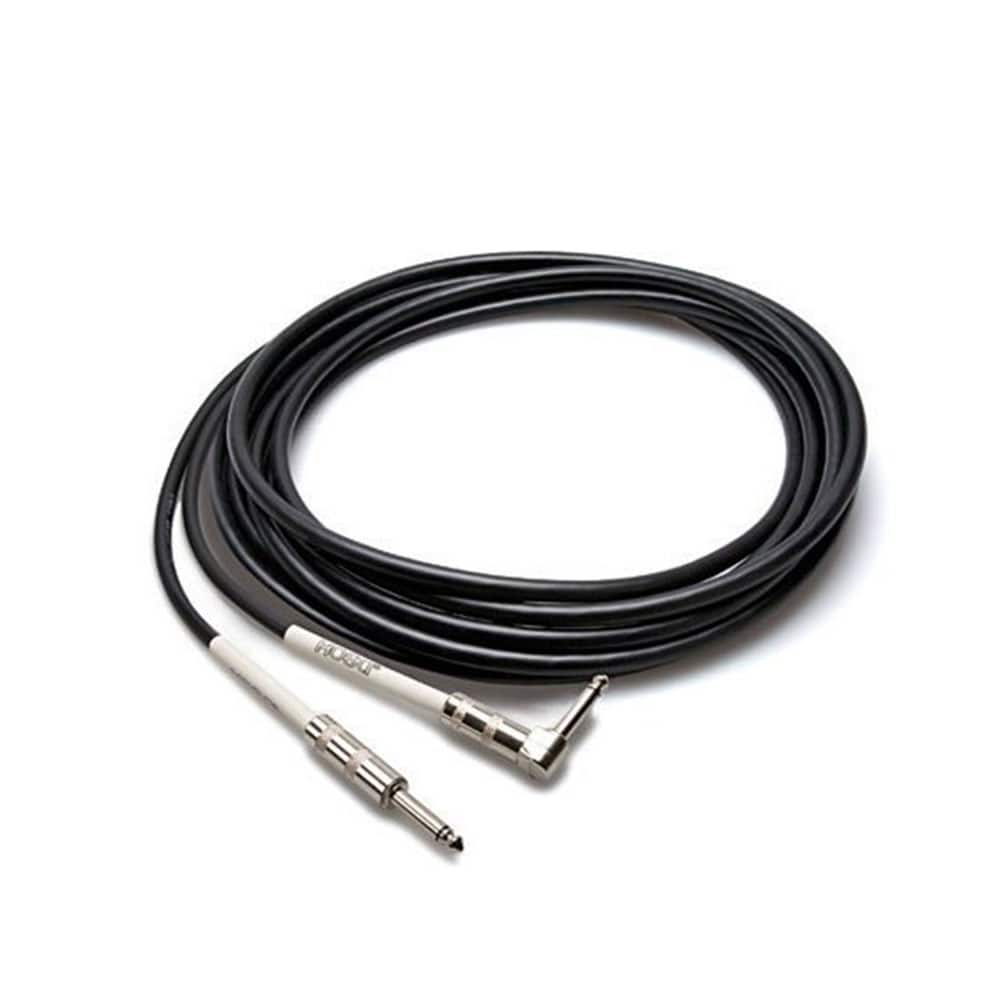 Hosa Technology - GTR-205R Guitar Cable, Hosa Straight to Right-angle, 5 ft