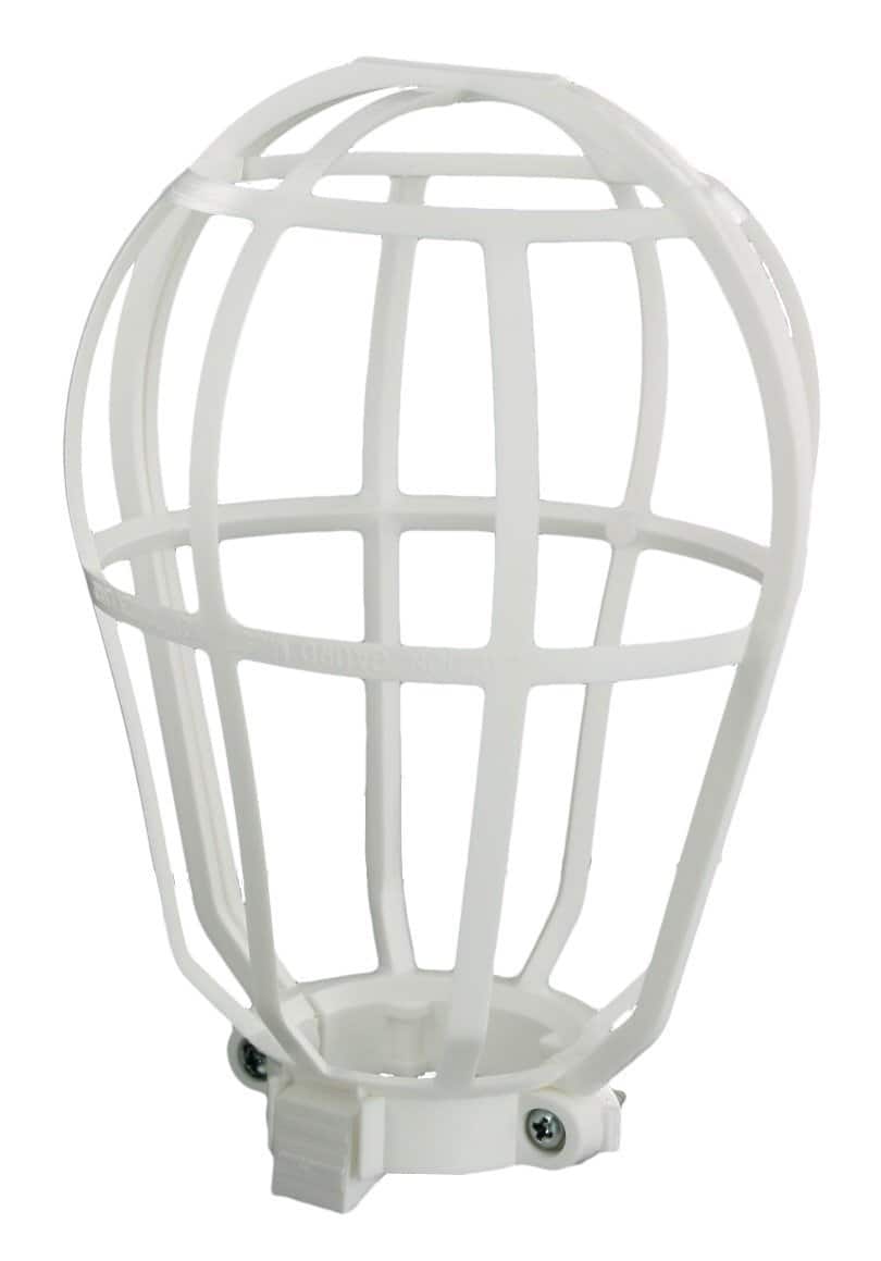 Leviton - Replacement Guard for Ceiling Lampholders 12200-W - White