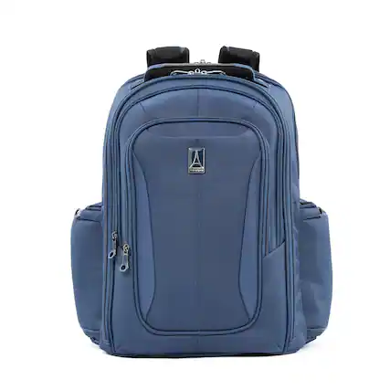 Front. Travelpro - Tourlite Laptop Backpack - Blue.