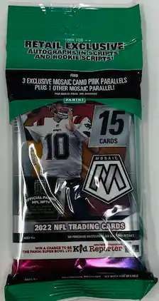 2022 Panini Mosaic Football Retail Exclusive Pack