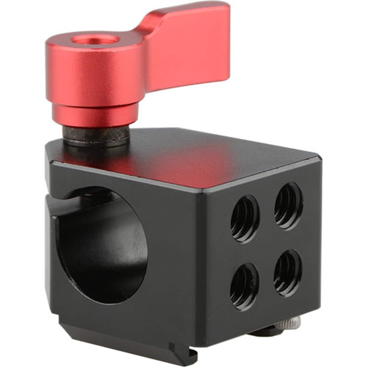 CAMVATE - 15mm Rod Clamp with Cold Shoe, Red Knob price history on PriceWatchPro
