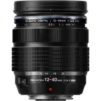 M.ZUIKO DIGITAL 12-40 mm f/22-2.8 Telephoto Zoom Lens Micro Four Thirds Mount For Olympus OM System OM-1  Mirrorless - Black - Front_Zoom