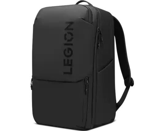 Front. Lenovo - Lenovo Legion 17" Gaming Backpack GB800 (Black), For Gaming - Black.