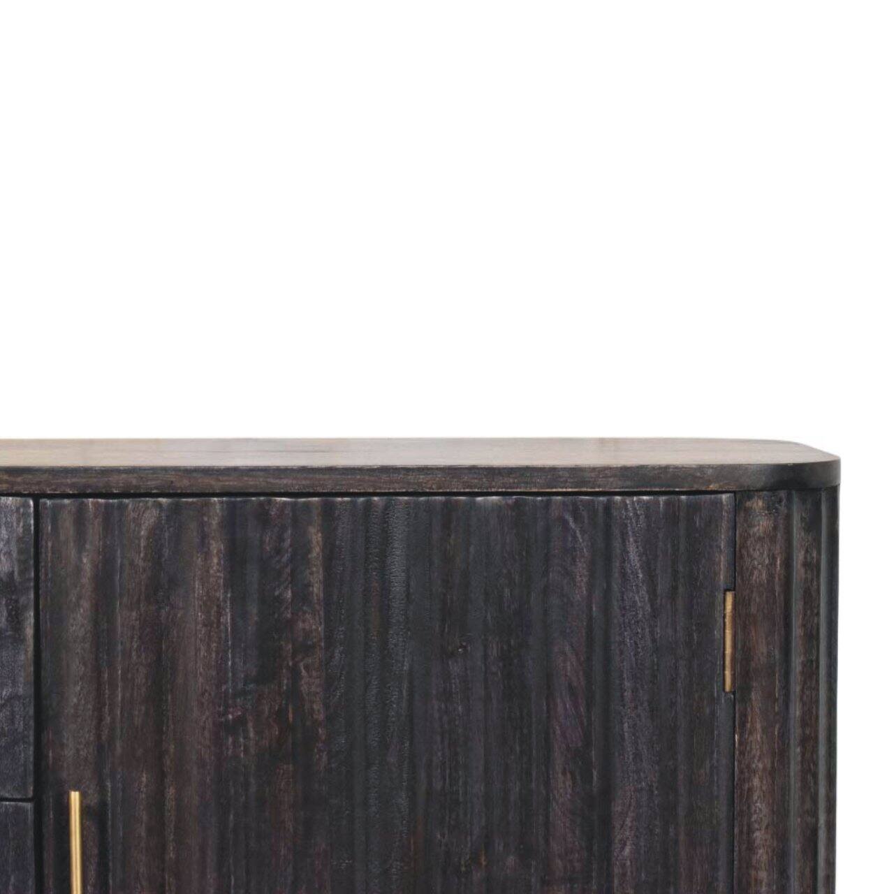 Alt View 5. Artisan Furniture - Artisan Furniture Solid Wood Savoy Sideboard - Carbon Ash.