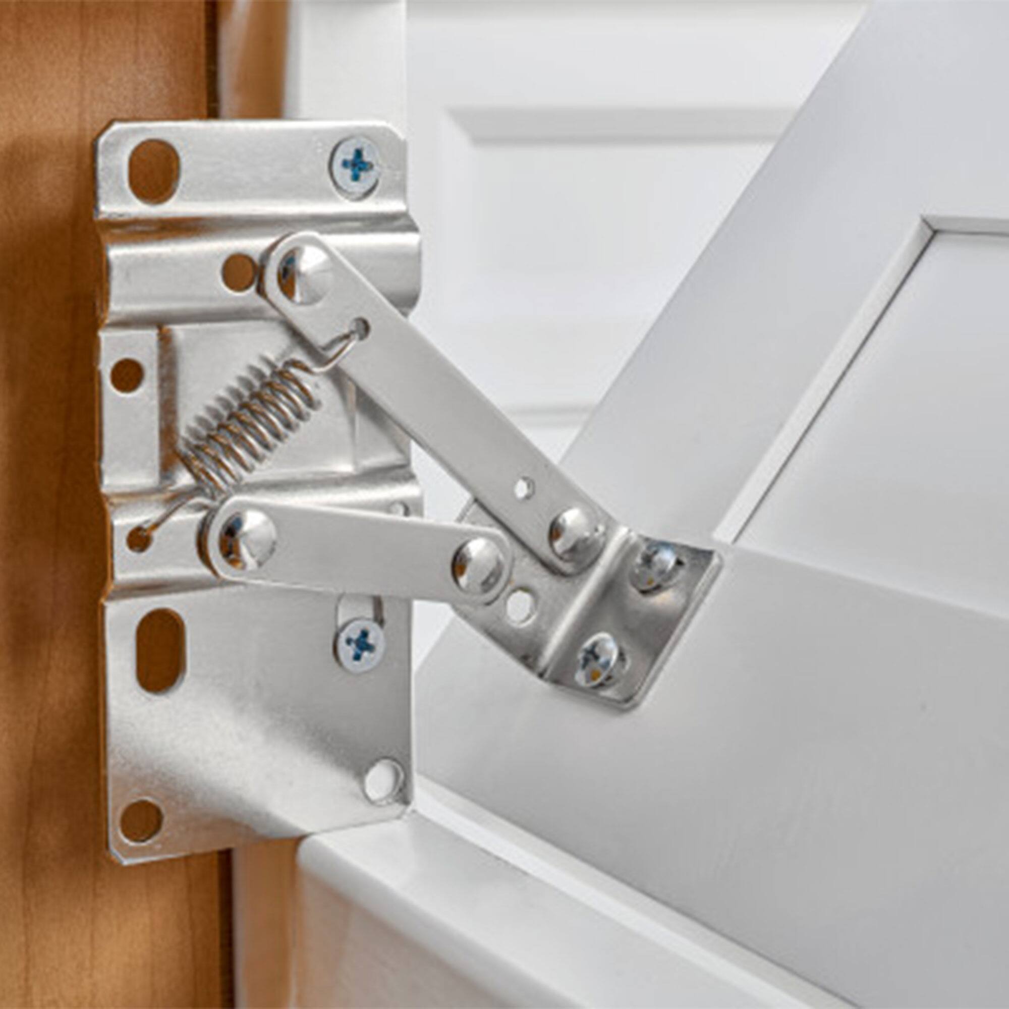 Alt View 4. Rev-A-Shelf - Rev-A-Shelf 22" Tip Out Tray w/ Soft-close for Sink Base Cabinet, 6581-22SS-SC-1 - Silver.