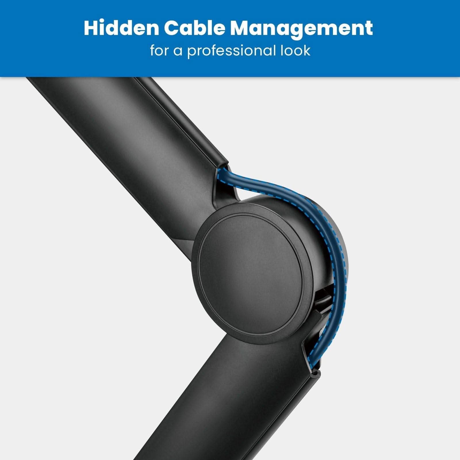 Hidden Cable Management for a professional look