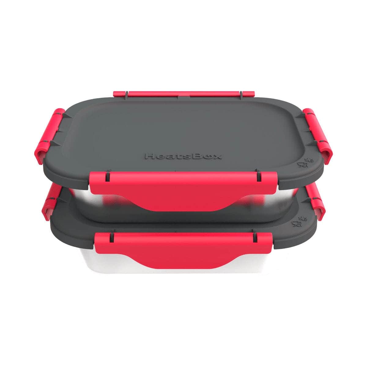 HeatsBox - Inner Dish Set of 2 - Silver