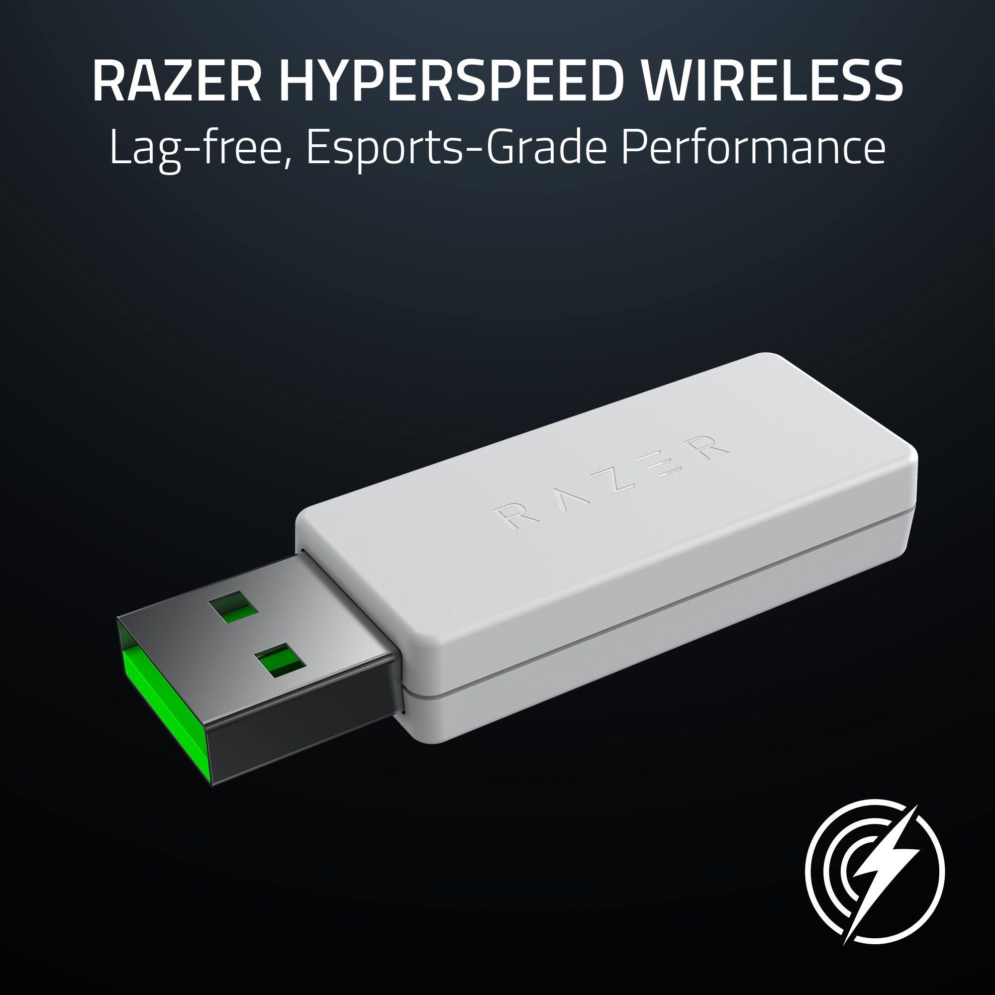RAZER HYPERSPEED WIRELESS Lag-free, Esports-Grade Performance RAZER