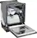Alt View 12. LG - FlushFit 24" Top Control Smart Built-In Stainless Steel Tub Dishwasher with 3rd Rack, 1-Hour Wash & Dry Cycle and 46dBA - Black Stainless Steel.