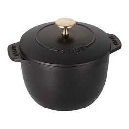 Staub - Cast Iron 0.75-qt Petite French Oven - Matte Black