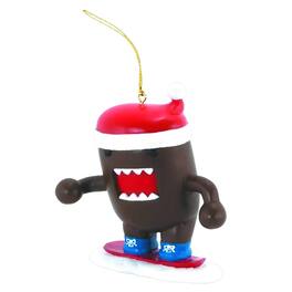 Dark Horse Comics - Domo Holiday Ornament: Snowboarding Domo - Red
