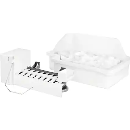 Front. Midea - Midea Ice Maker Kit for Bottom Mount Refrigerator - White.
