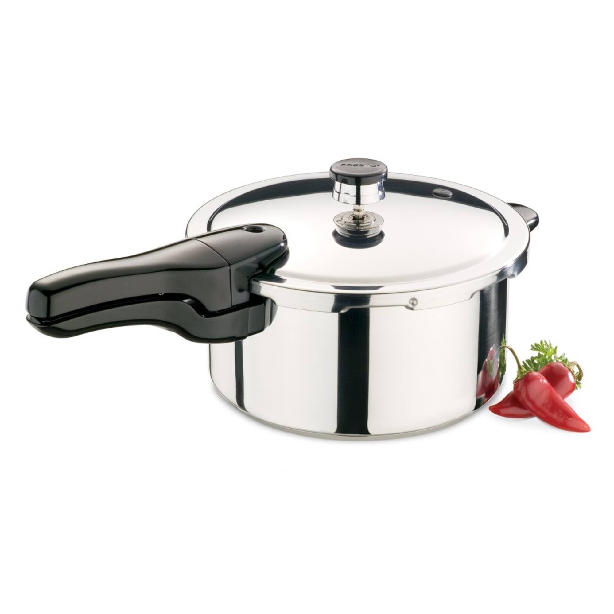 Alt View 3. Presto - PRESTO 01264 Pressure Cooker 6QT Aluminium Pressure Regulato - Silver.