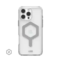 UAG - Plyo Series Case with Magsafe for Apple iPhone 16 Pro Max - Ice/Silver - Front_Zoom