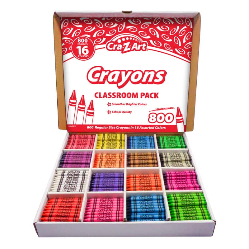Cra Z Art Classroom Pack: Jumbo Crayons 200pcs G0884920740068