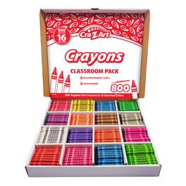Cra-Z-Art - Crayon Classroom Pack, 16 Color, Box of 800