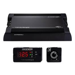 KICKER - Warhorse WXA3600.1 Mono Class D Subwoofer Amplifier - Black