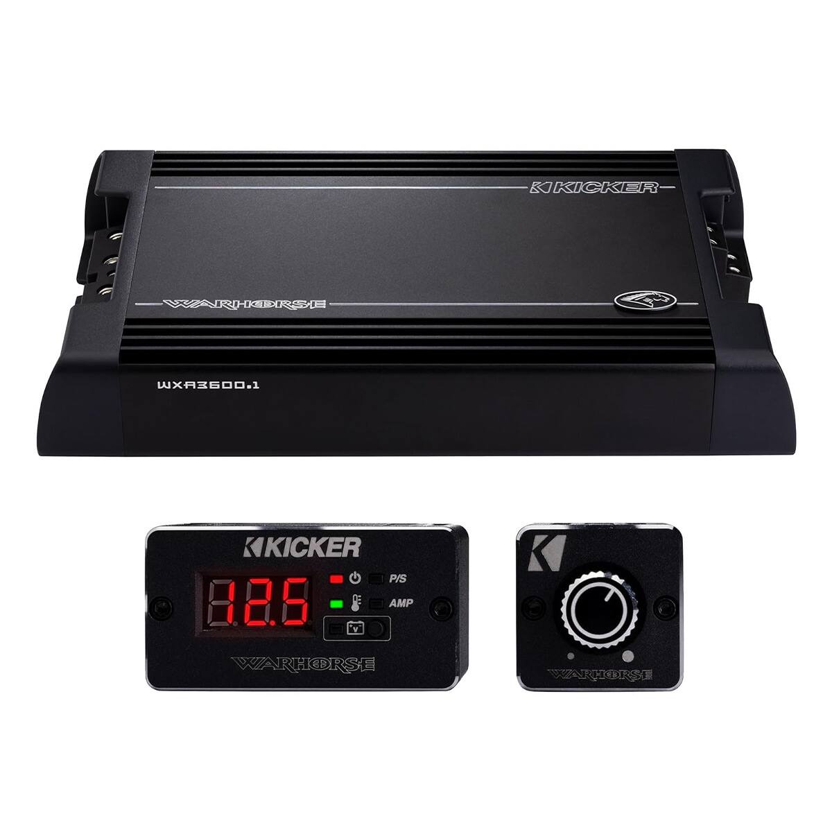KICKER WARHORSE WXA3600.1 KICKER P/S 88.6 AMP WARHORSE