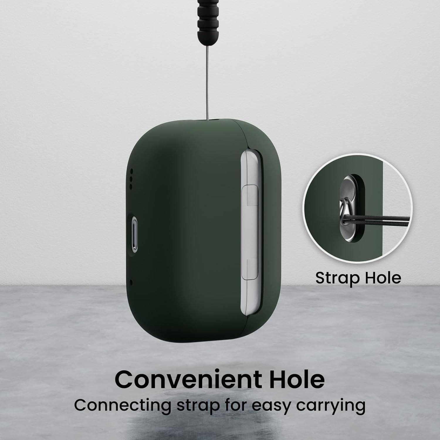Convenient Hole, Strap Hole, Connecting strap for easy carrying