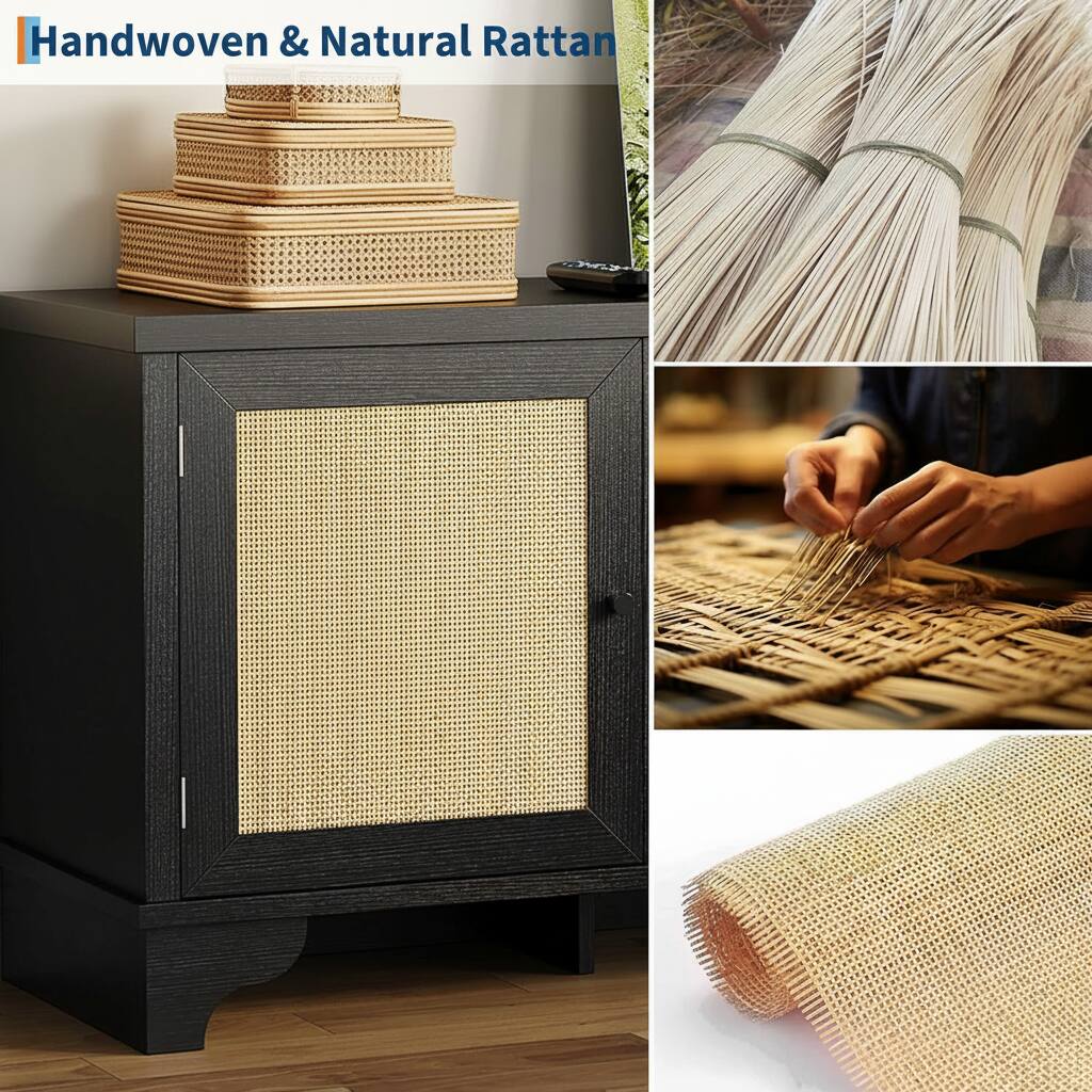 Handwoven & Natural Rattan