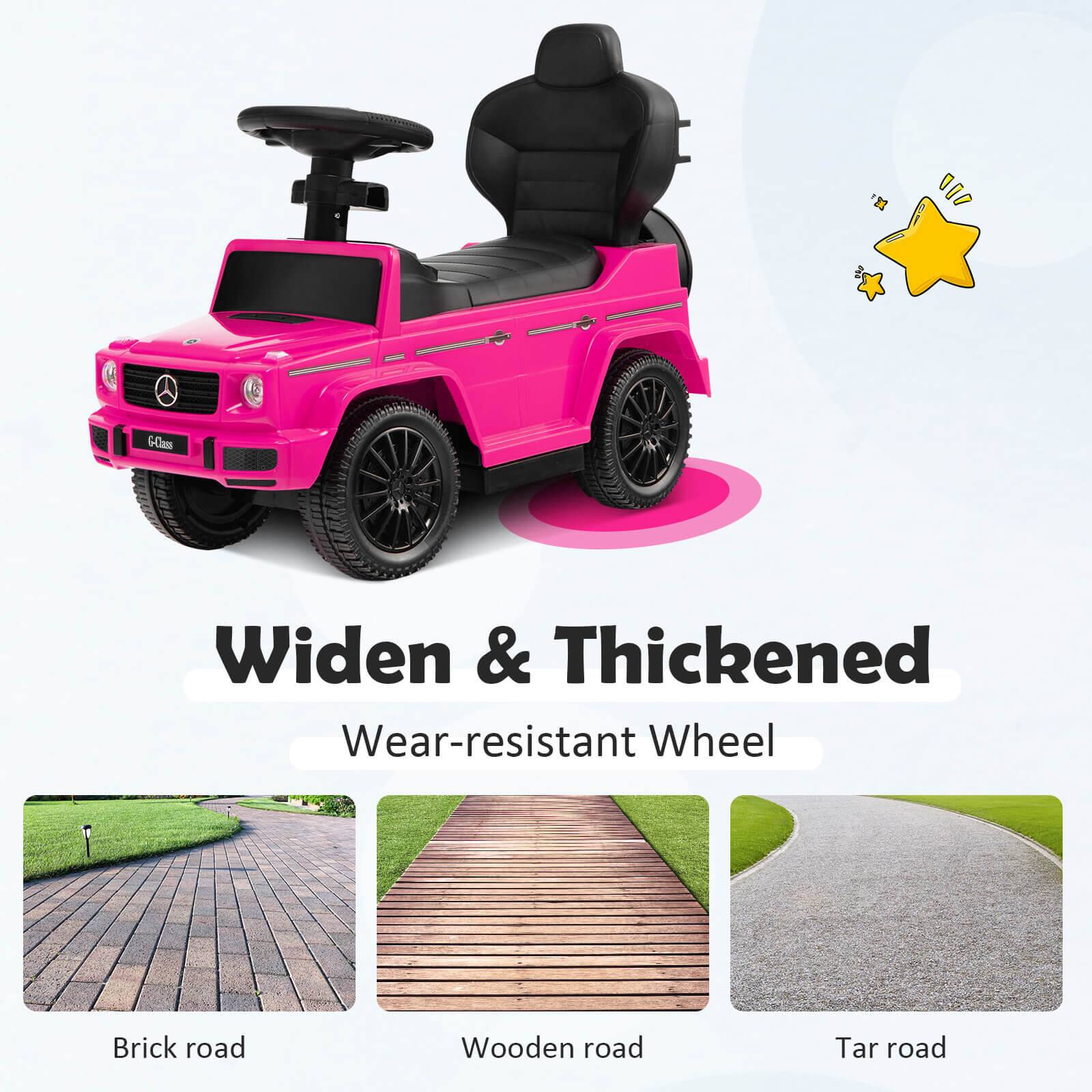 Widen & Thickened  
Wear-resistant Wheel  

Brick road  
Wooden road  
Tar road