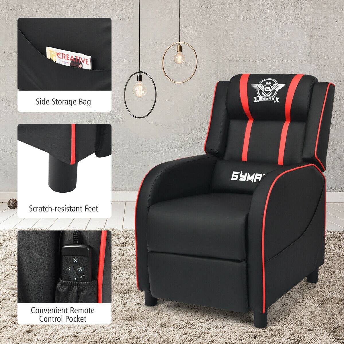 - CREATIVE
- Side Storage Bag
- Scratch-resistant Feet
- Convenient Remote Control Pocket