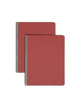 Smead - Premium Pressboard 2-Prong Report Cover, Letter Size - Red