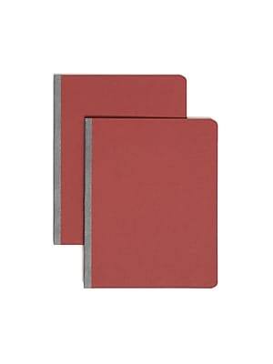 Front. Smead - Premium Pressboard 2-Prong Report Cover, Letter Size - Red.
