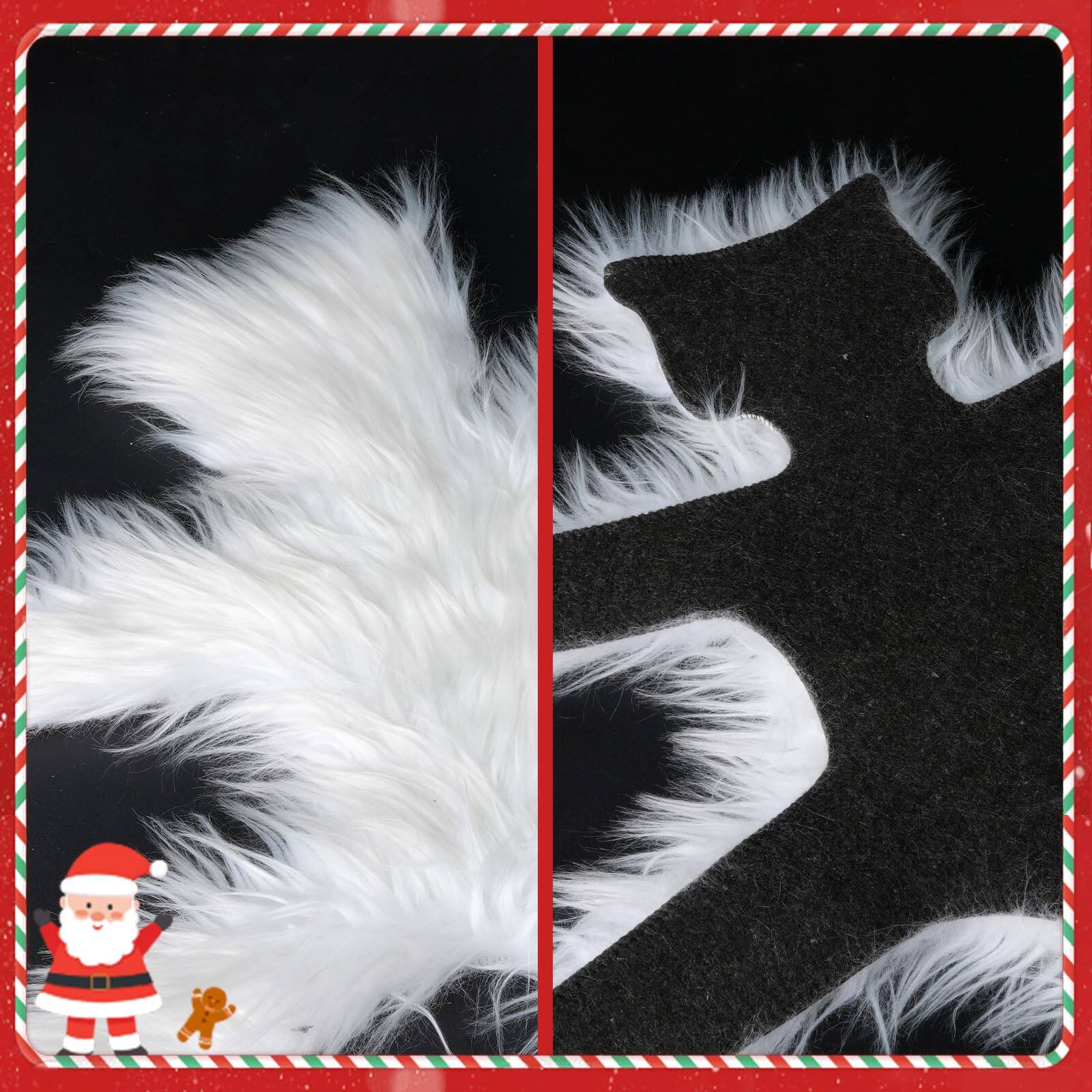 Alt View 4. Fabibe - Light Up Fried Cat Rug Christmas Vacation Decorations Funny Decoration With Led Always On Or this... - Warm Lights-usb.