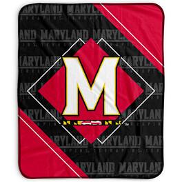 Pegasus - Maryland Terrapins 50" x 60" Diamond Logo Fleece Blanket - Multicolor