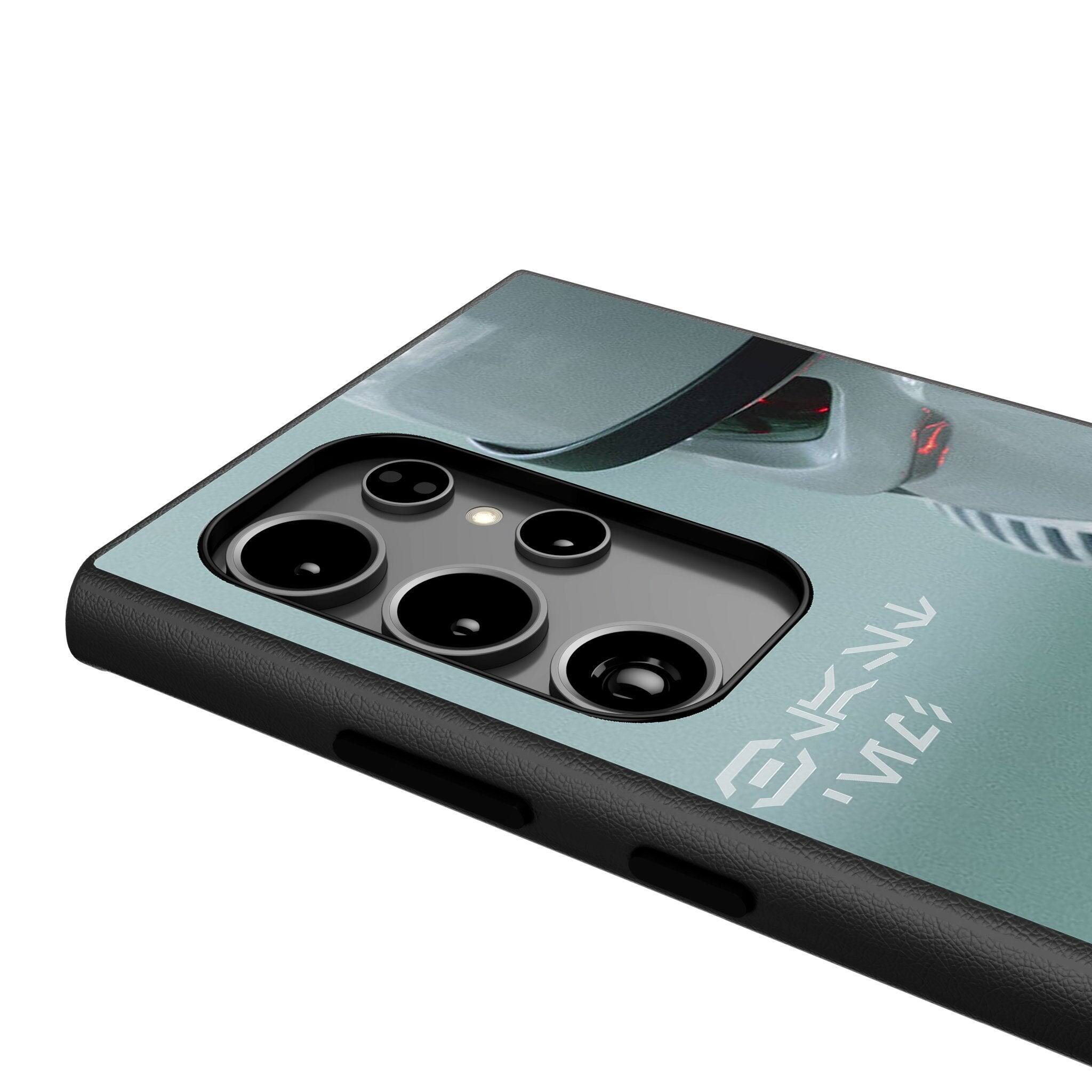 Back. Keyscaper - Star Wars: A New Hope Cinematic Moments: Discovery MagSafe Compatible Phone Case - Samsung Galaxy S24 Ultra - Stormtrooper.