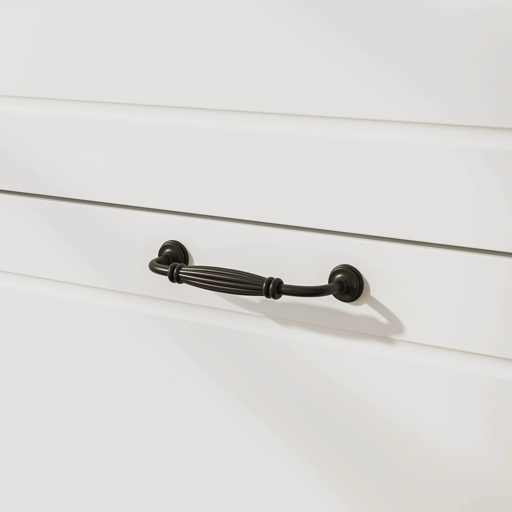 Alt View 7. Famapy - Famapy European - Style 3 Flip - Down Drawers Shoe Cabinet - White.