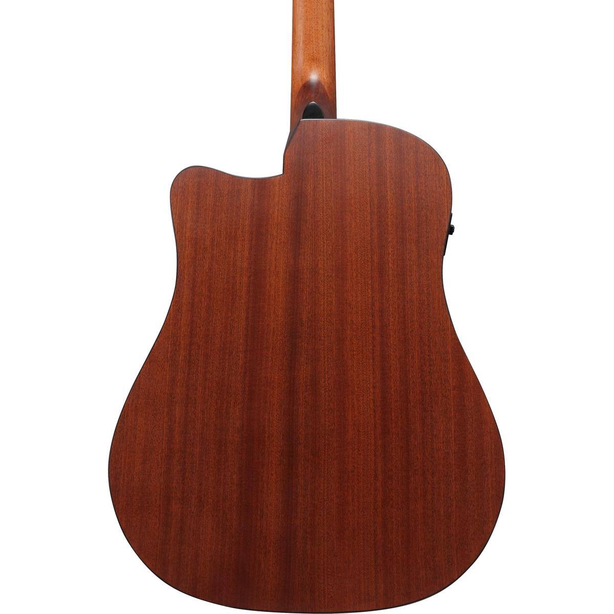 Alt View 4. Ibanez - Ibanez AAD Advanced Acoustic Series AAD50CE Cutaway AE Guitar, Low Gloss.
