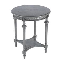 Butler Specialty - Hellinger Round Lamp Table - Gray