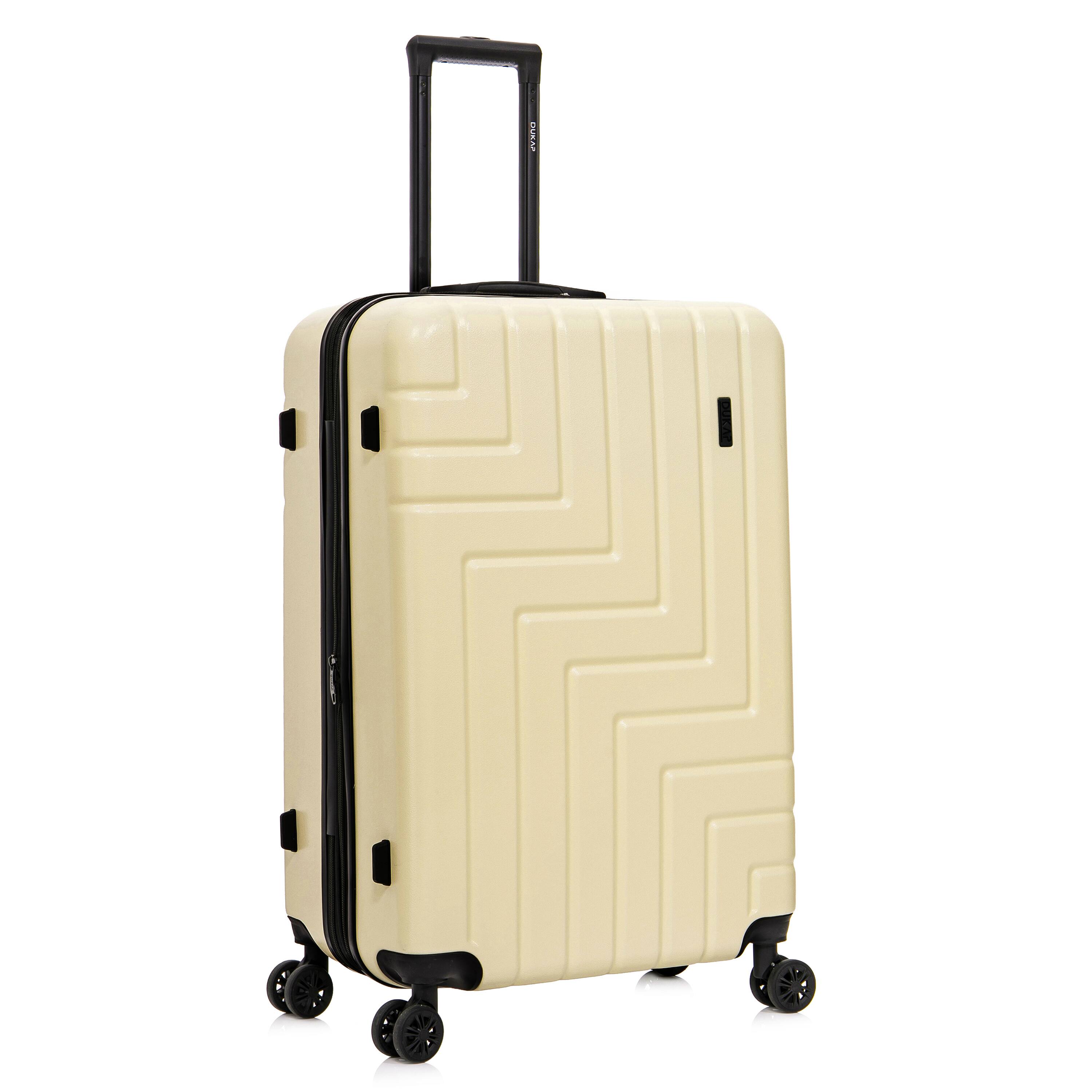 Alt View 4. DUKAP - Zahav Lightweight Hardside Spinner Luggage 28" - SAND.