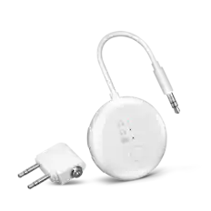 Front. Avantree - SoundJet R1 – 25Hr Airplane Bluetooth Adapter for All AirPods (Pro/Max).