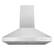 Alt View 3. Hauslane - Hauslane WM-530 Base 30-in Convertible Wall-Mounted Range Hood - Silver.