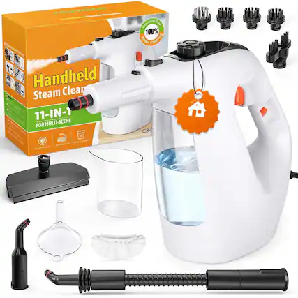 Handheld Steam Cleaner
11-IN-1 FOR MULTI-SCENE
Chemical Free 100% Steam Cleaning
CB-0
