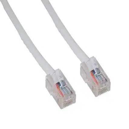 Front. Sanoxy - SANOXY Cables and Adapters; 5ft Cat5e 350 MHz UTP Assembled Ethernet Network Patch Cable, White - White.