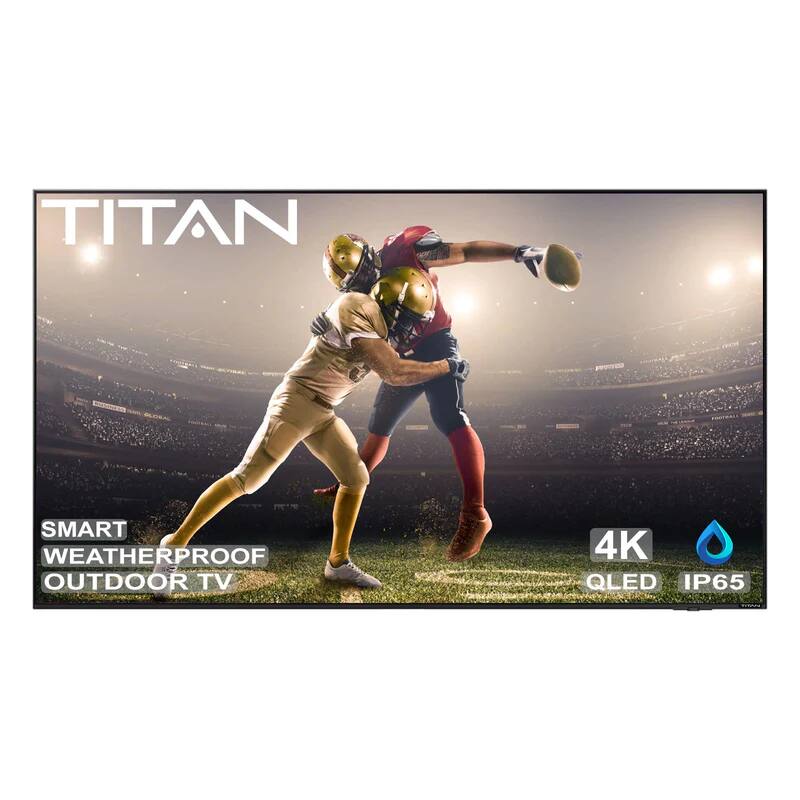 TITAN Smart Weatherproof Outdoor TV 4K QLED IP65